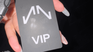 ノルケインのレセプションパーティーで配布されたVIPカード