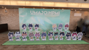 UMAJO×ヒプマイ_ミニキャラフォトスポット_東京競馬場