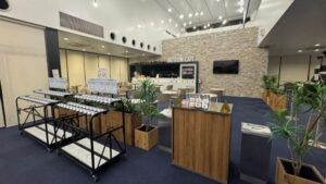 ラムセス大王展 ミュージアムカフェの店内の様子