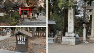 布多天神社の境内と参道の様子