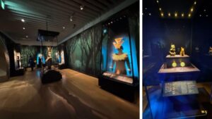 マチュピチュ展 展示会場内 インカ文明の展示と会場の雰囲気