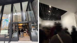 モネ展(アーティゾン美術館)入口と展示室内の混雑(2026年2月)