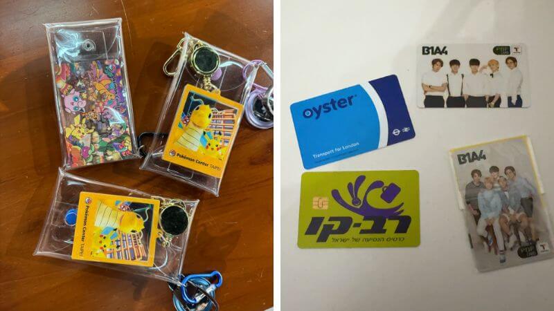 台湾、韓国、イギリス、イスラエルの交通カード