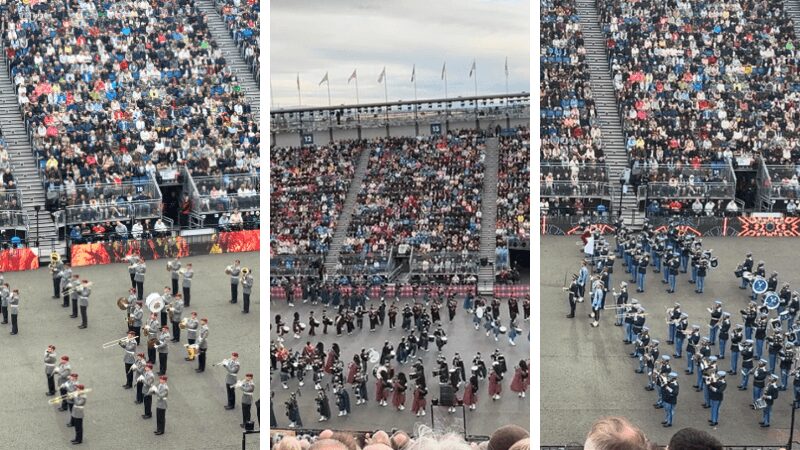 The Royal Edinburgh Military Tattoo 2026「A Call to Gather」に出演した複数の軍楽隊