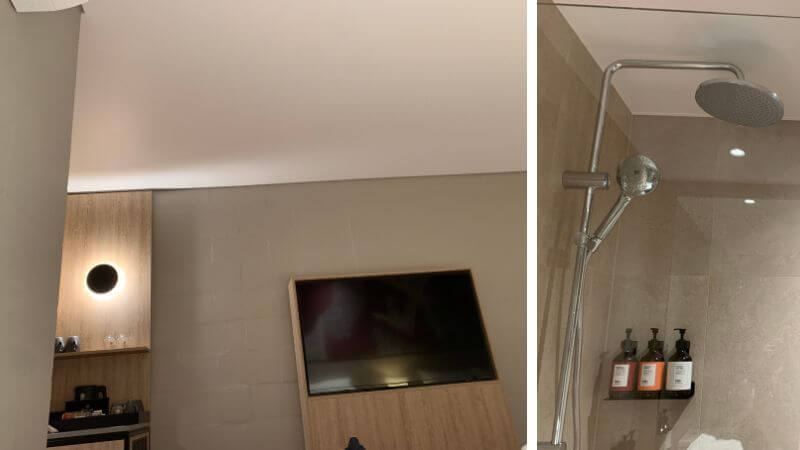 Outback Hotel & Lodge シャワールームと室内設備