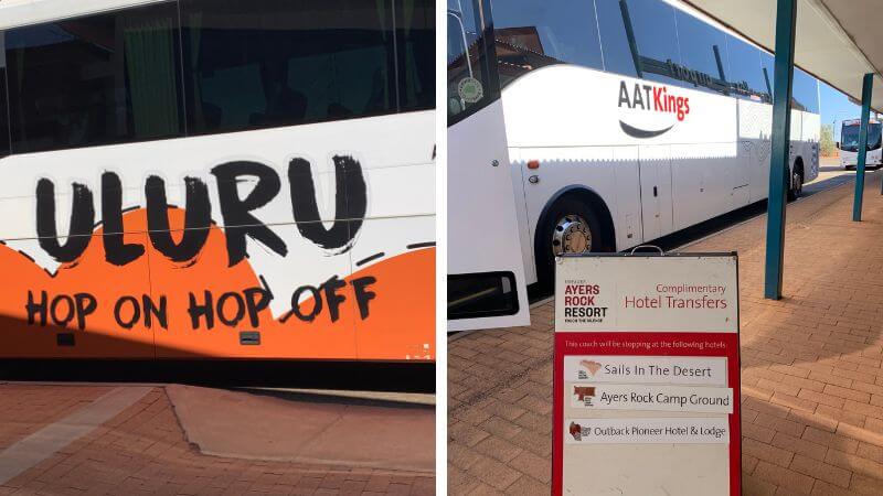 エアーズロック・リゾートの巡回バス